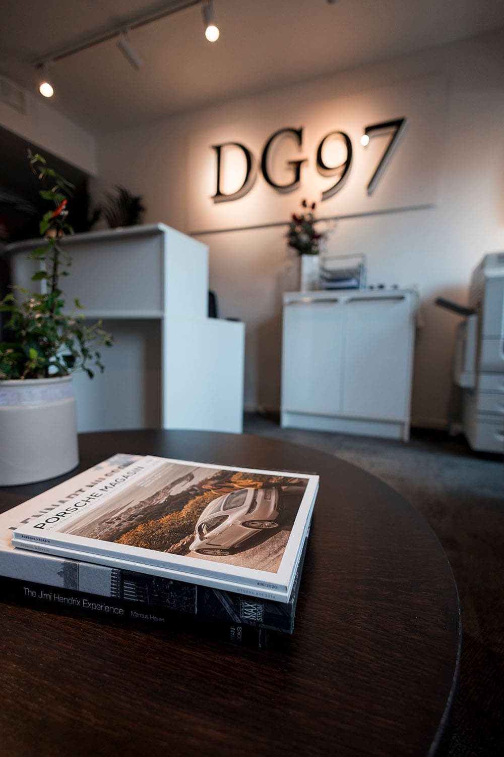 Magasin och avkopplingshörna på DG97